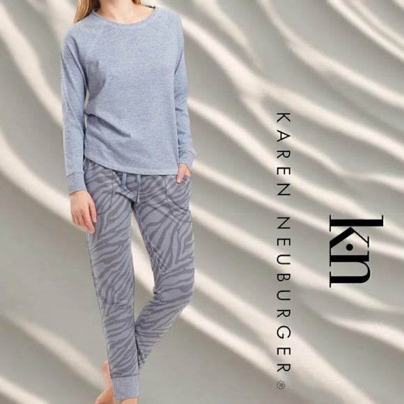 Karen Neuburger Other - Live Love Lounge Karen Neuburger | 3-Piece Lounge Set | Blue | NWOT